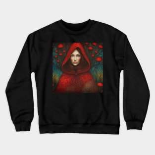 Mary Magdalene Red Riding Hood Crewneck Sweatshirt